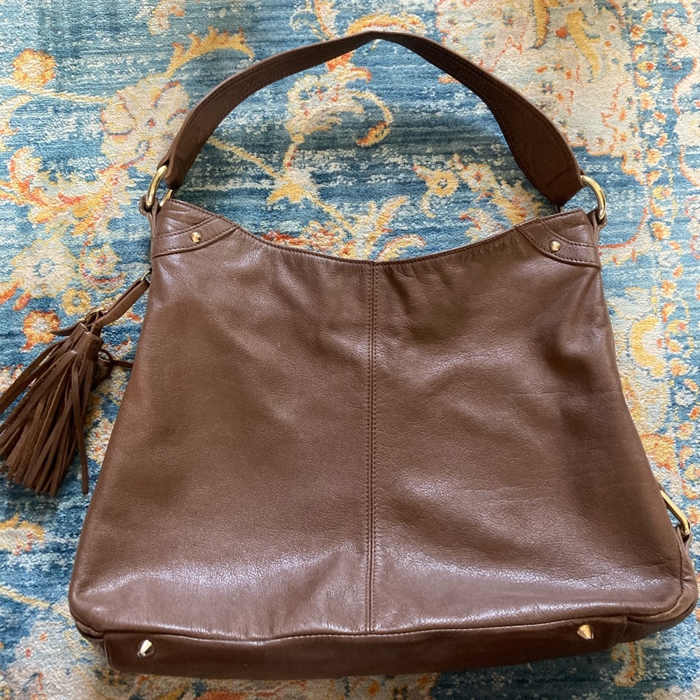 J. McLaughlin Brown Purse